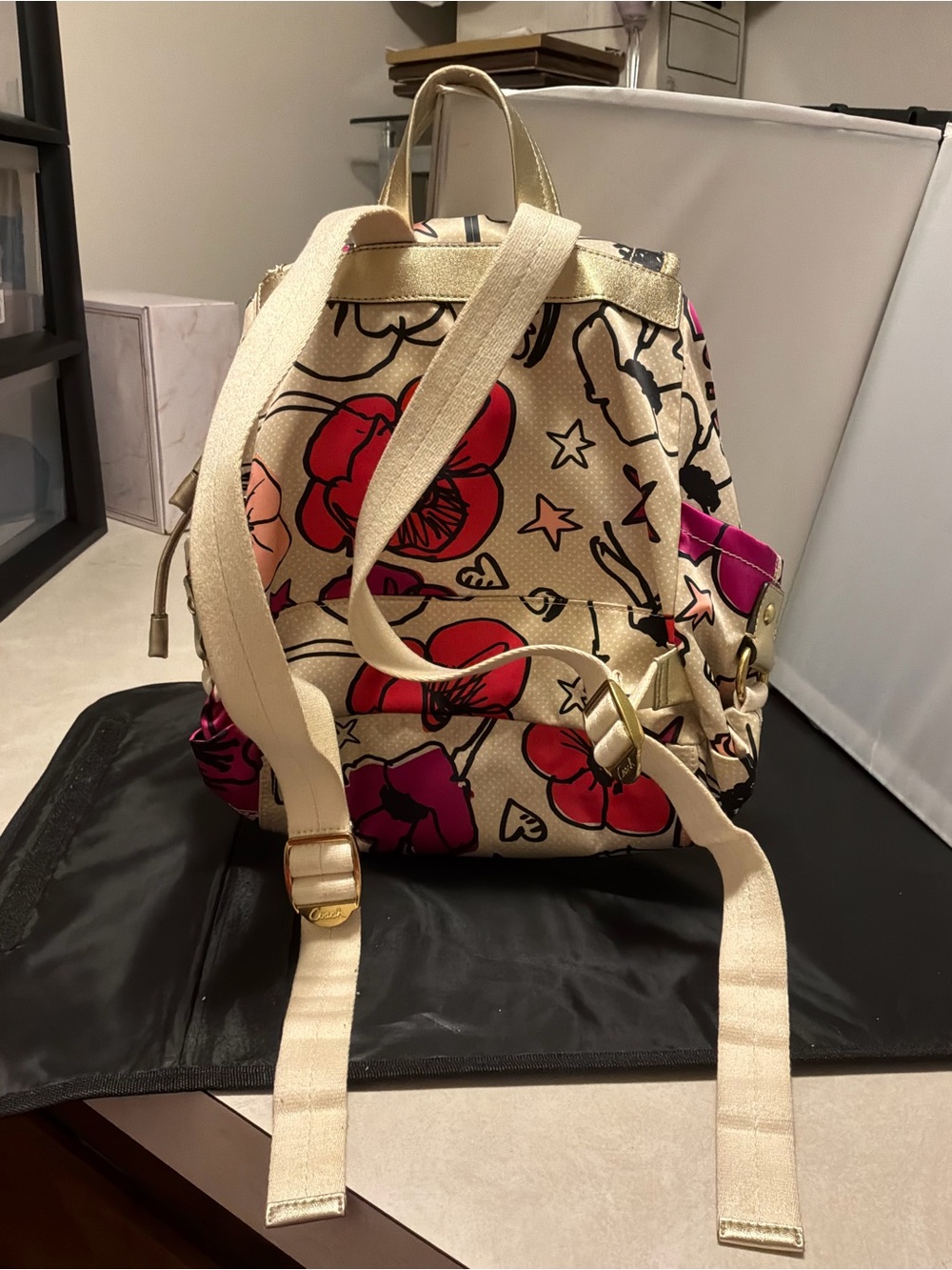 Coach POPPY Kyra Floral Backpack - Women Bags - Picture 3 of 9